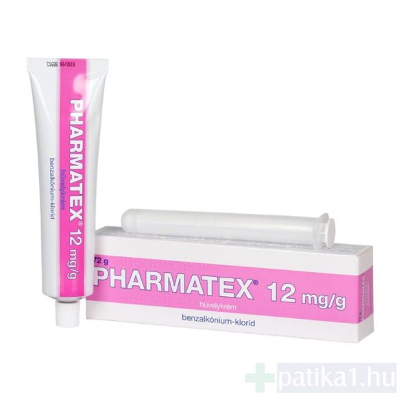 Pharmatex 12 mg/g hüvelykrém 72 g
