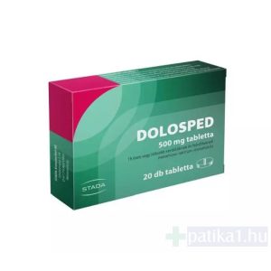 Dolosped 500 mg tabletta 20x