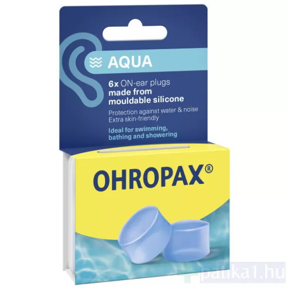 Füldugó Ohropax Aqua 3 pár