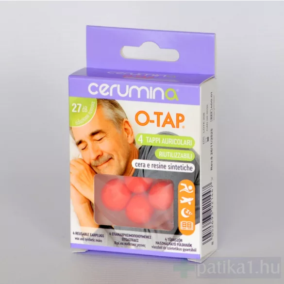 Cerumina fül-dugó O-Tap 4x