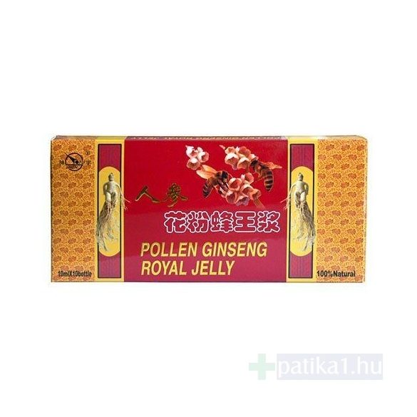 Dr. Chen Ginseng Royal Jelly Pollen ampulla 10x10 ml