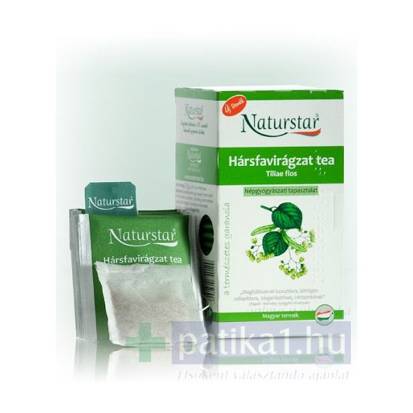 Naturstar Hársfavirágzat tea (Tiliae flos) filteres tea 25x 1g