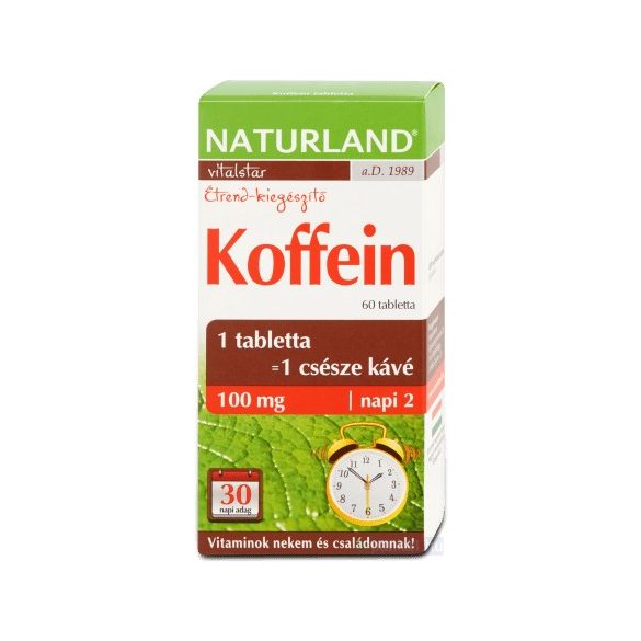 Naturland Koffein tabletta 60 db
