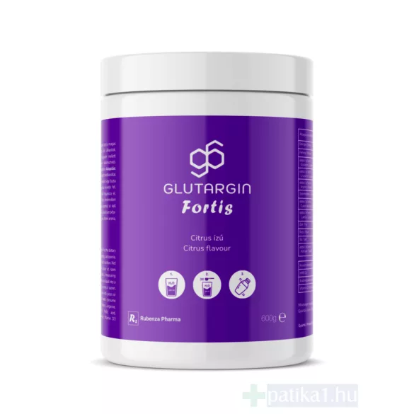 Glutargin Fortis speciális élelmiszer citrus 600 g