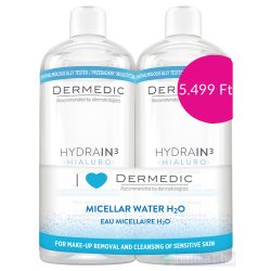 Dermedic Hydrain3 Micellás víz DUOPACK H2O 2x500 ml