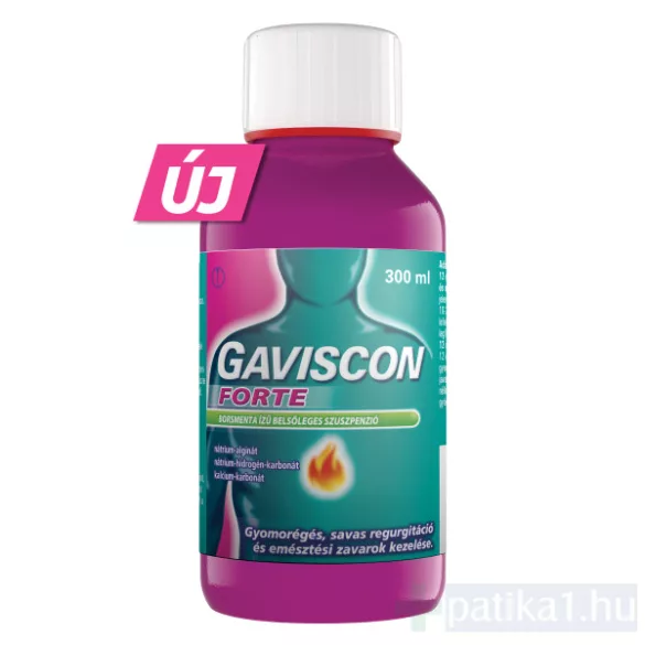 Gaviscon Forte borsmenta ízű belsőleges szuszpenzió 300 ml