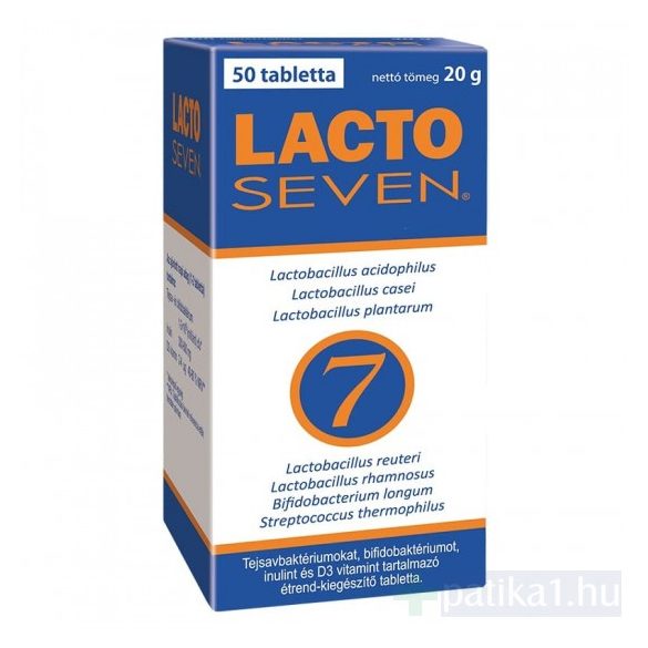 Lactoseven tabletta 50x