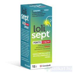 Lolisept Forte 3 mg/ml spray 15 ml