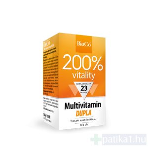 BioCo 200% Multivitamin DUPLA vitamint tartalmazó tabletta 100x