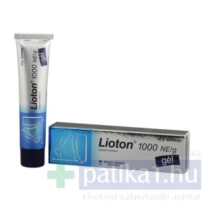 Lioton 1000 NE/g gél 50 g