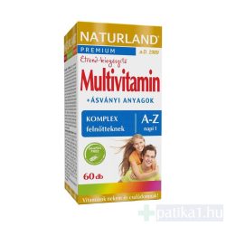 Naturland Multivitamin A-Z tabletta 60x