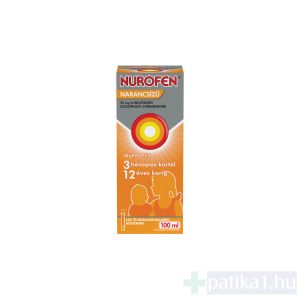 Nurofen 20 mg/ml belsőleges szuszpenzió gyermekeknek narancsízű 100 ml