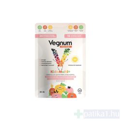   Vegnum Kids Multi+ étrendkiegészítő gumivitamin narancsos 30x