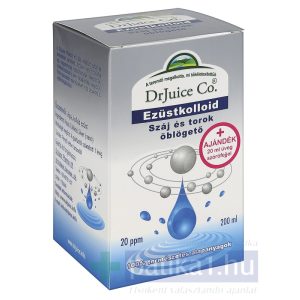 Ezüstkolloid száj- torok öblítő Dr. Juice 200 ml