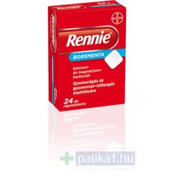 Rennie rágótabletta 24x borsmenta