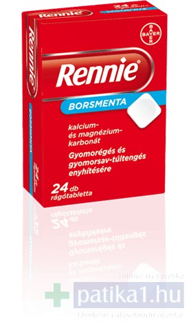 Rennie r g tabletta 24x borsmenta patika1.hu web ruh z H