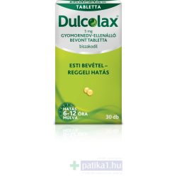 Dulcolax 5 mg gyomornedv-ellenálló bevont tabletta 30 db