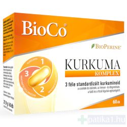 BioCo Kurkuma komplex étrendkiegészítő kapszula 60x 