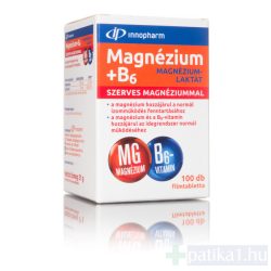 Vitaplus Magnézium-laktát B6 vitamin filmtabletta 100 db