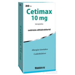 Cetimax 10 mg filmtabletta 30x 