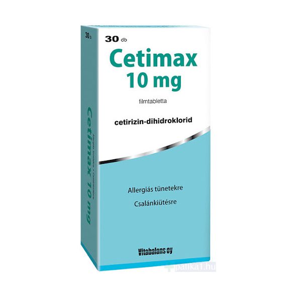 Cetimax 10 mg filmtabletta 30x 