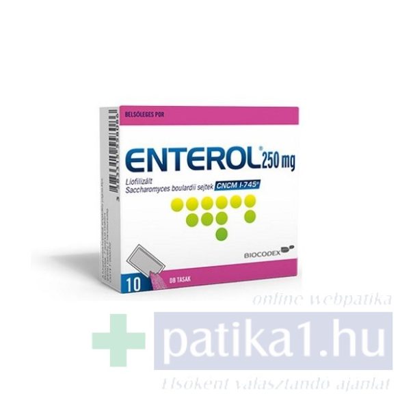 Enterol 250 mg belsőleges por 10x