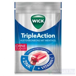 Wick Triple Action cukormentes torokcukor 72 g