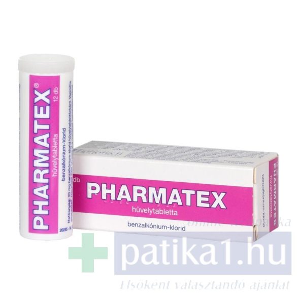 Pharmatex hüvelytabletta 12x