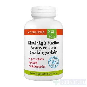 Interherb XXL kisvirágú füzike aranyvessző csalángyökér kapszula 90x