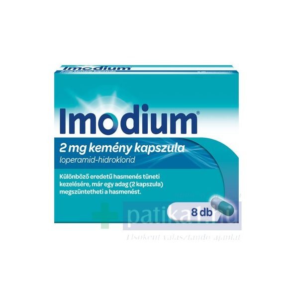 Imodium 2 mg kemény kapszula 8 db