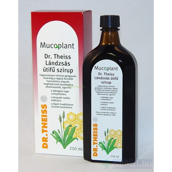 Mucoplant Dr. Theiss Lándzsás útifű szirup 250 ml