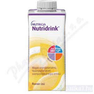 Nutricia Nutridrink banán ízű 24x200ml