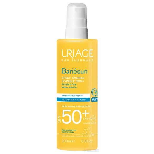 Uriage BARIÉSUN Spray SPF50+	200 ml illatmentes