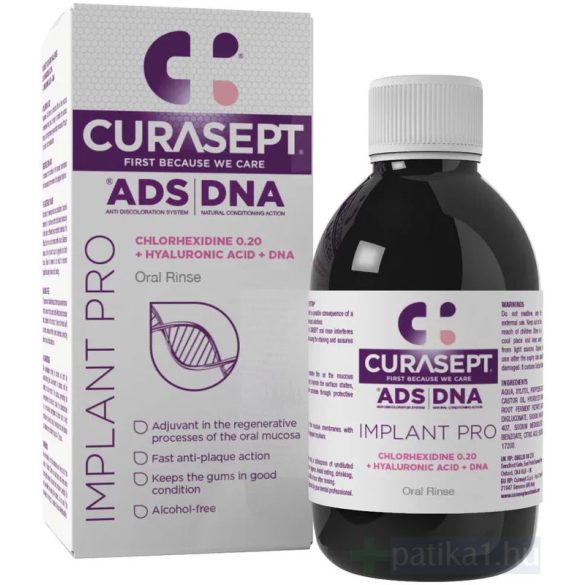 Curasept ADS Implant Pro szájöblítő 200 ml