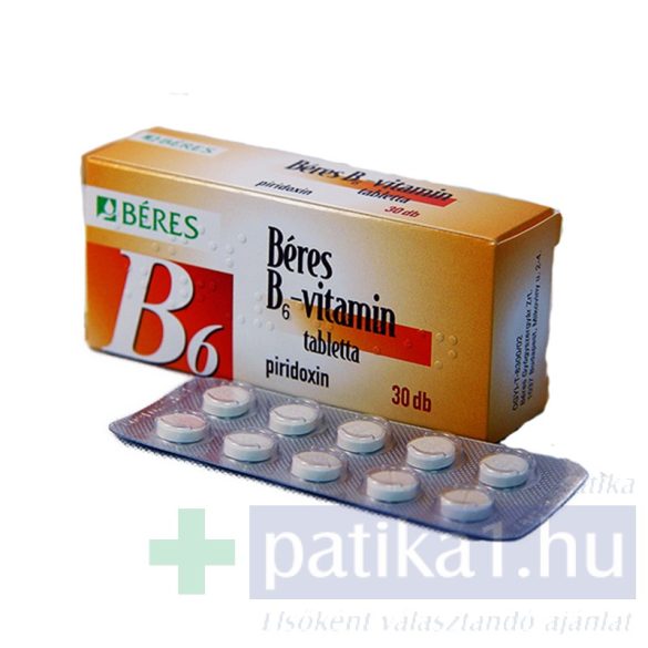 Béres B6-vitamin tabletta 30 db