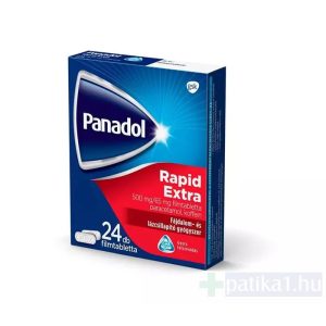 Panadol Rapid Extra 500mg/65mg filmtabletta 24X
