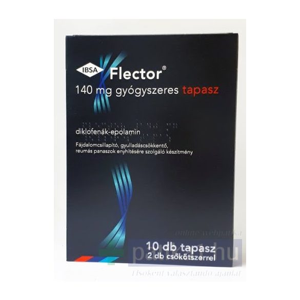 Flector 140 mg gyógyszeres tapasz 10x