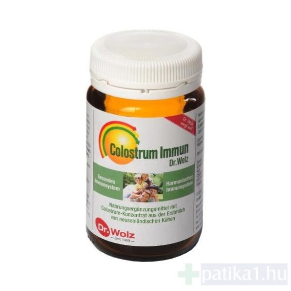 Dr. Wolz Colostrum Immun kapszula 125x