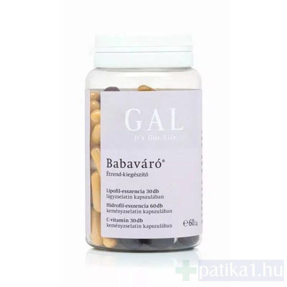 GAL Babaváró kapszula lipofil+ hidrofil+ C-vitamin 30 adag (30x+60x+30x)