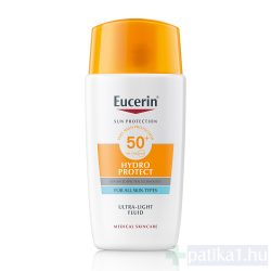   Eucerin Sun Hydro-Protect ultra könnyű napozó fluid arcra SPF50+ 50 ml