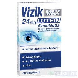 Vizik MAX lutein 24 mg étrendkiegészítő filmtabletta 30x