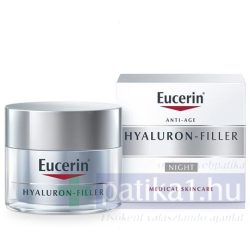   Eucerin Hyaluron-Filler Ráncfeltöltő éjszakai arckrém 50 ml