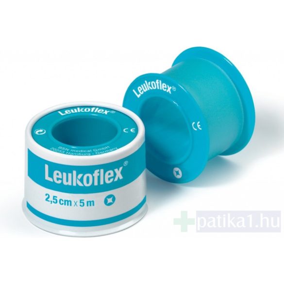 Leukoflex ragtapasz 2,5 cm x 5 m 1 db