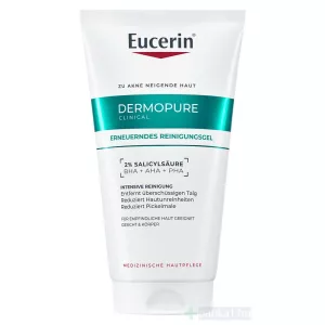 Eucerin DermoPure Clinical Correcting Cleanser Mélytisztító gél 150 ml