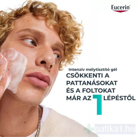 Eucerin DermoPure Clinical Correcting Cleanser Mélytisztító gél 150 ml
