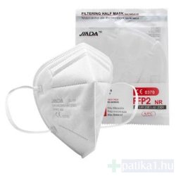   Jiada FFP2 egészségügyi szájmaszk CE 0370 fehér egyenként csomagolt 1 db