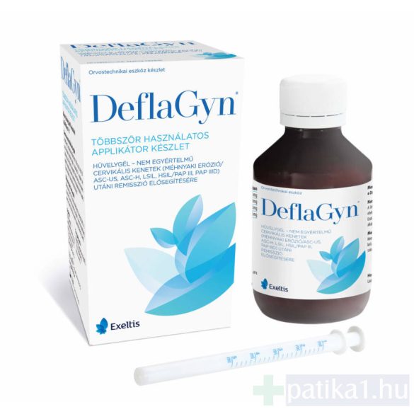 DeflaGyn® hüvelygél 150 ml és 2 többször használható applikátor