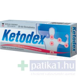 Ketodex 25 mg filmtabletta 20 db