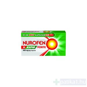 Nurofen Rapid Forte 400 mg lágy kapszula 20x