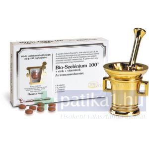 Bio-Szelénium 100+cink+vitaminok tabletta 60x